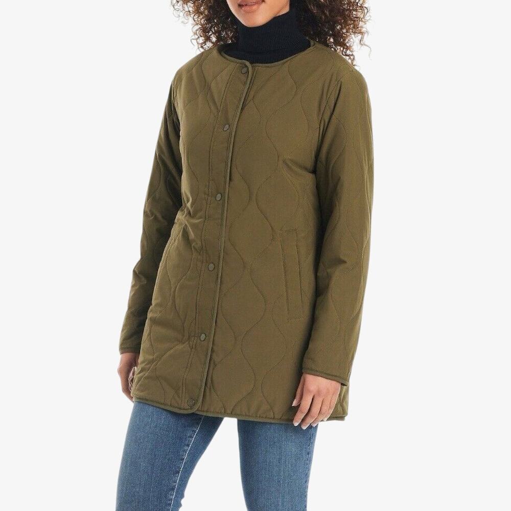 NEW Koolaburra by UGG Women’s Coat Techwear Gorpcore Olive Reversible Size 2XL